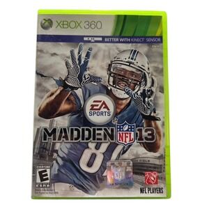 Madden NFL 13 Xbox 360 Calvin‎ Johnson Cover Complete Pre-Owned